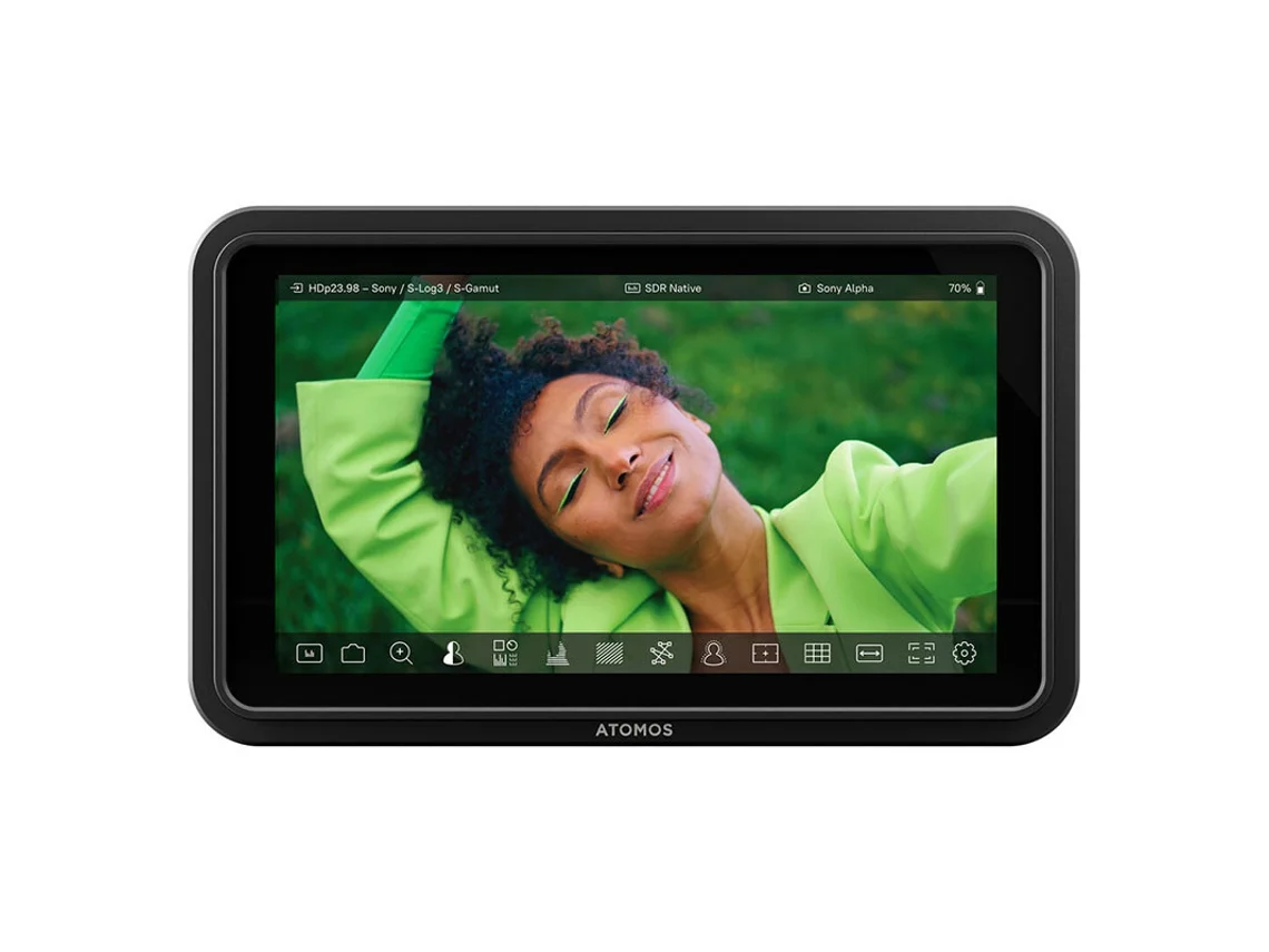 Atomos Shinobi II front panel